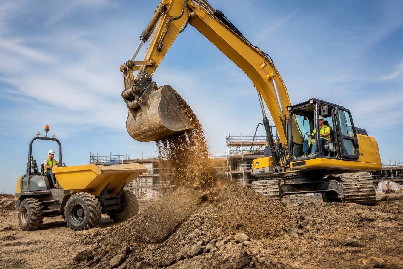 Plant hire with operators services